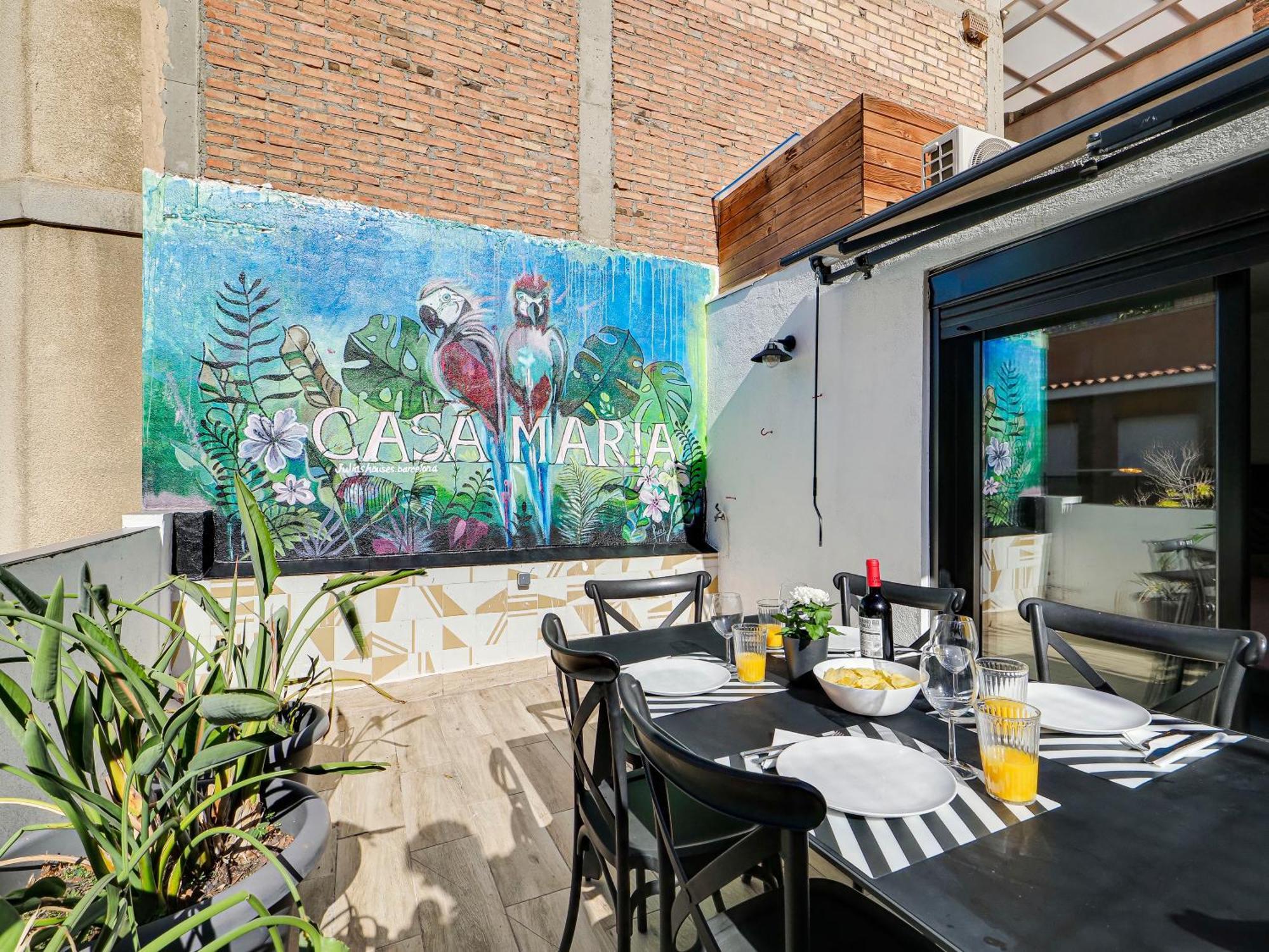 Casa Maria Townhouse- Terrace-4 Bedrooms L'Hospitalet de Llobregat Exterior foto